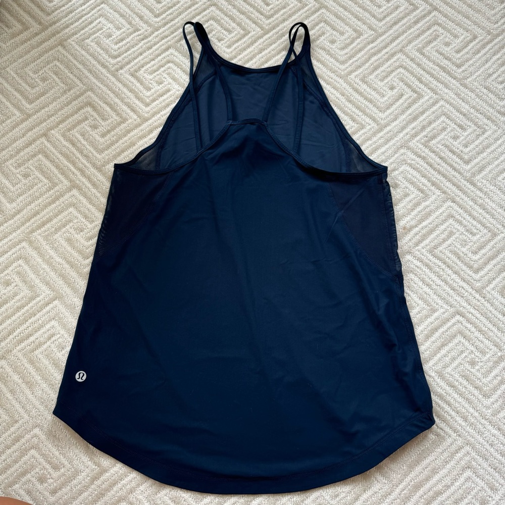 Lululemon Run Off-Route Tank True Navy - Picture 5 of 8